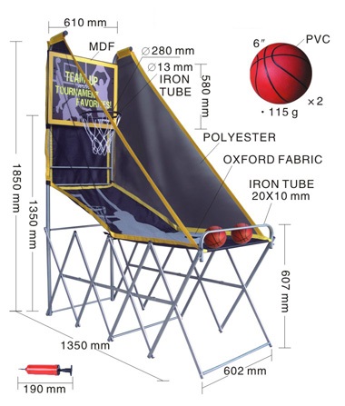 Basketball Shot Arcade System F2