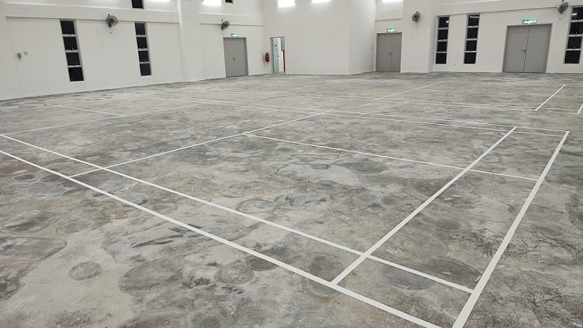 Badminton Court Line Marking