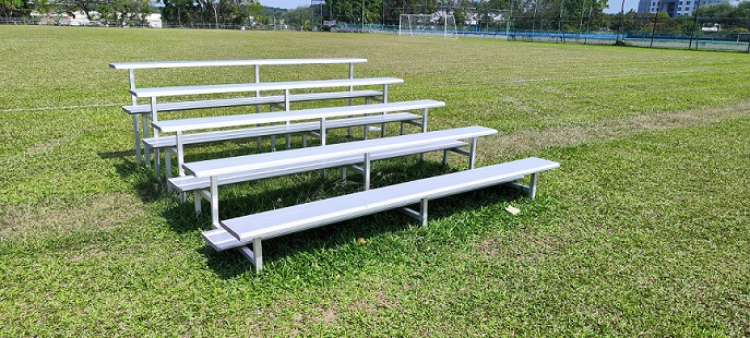 Aluminium 5 Row Bleacher