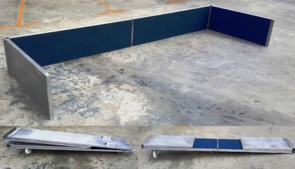 Hockey Side Board and Back Board