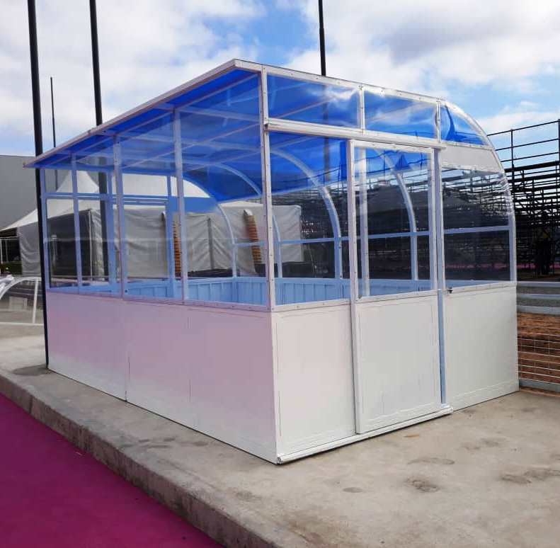 Hockey Technical Shelter Model 'BA' (SPRAY COATED)