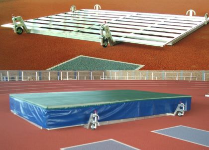 High Jump Bar Frame MOBILE