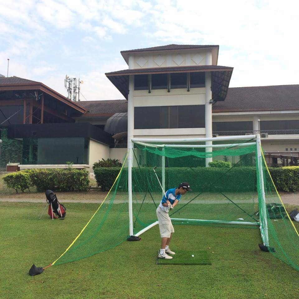 Inflatable Practice Cage