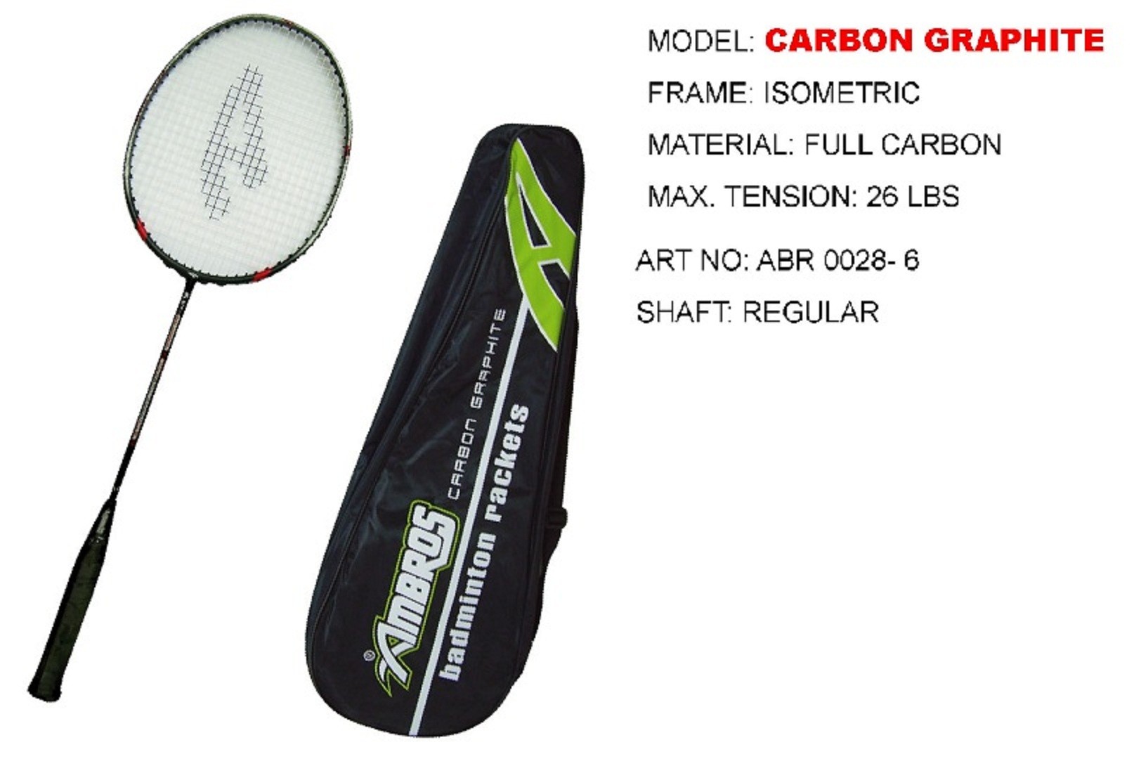 Badminton Racket Suppliers Malaysia Ambros Racket