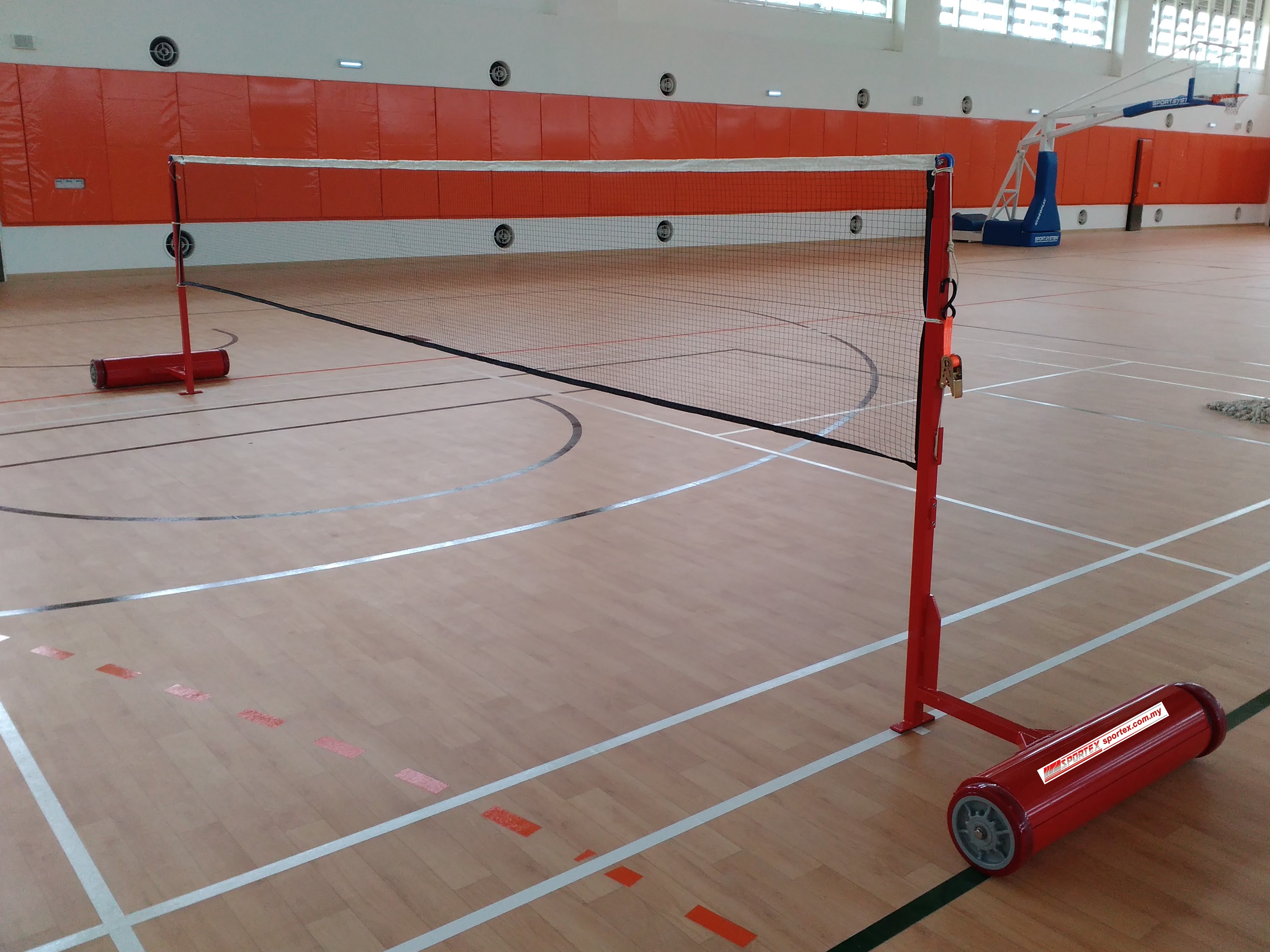 Badminton Post Suppliers Malaysia BWF Approved Aluminium Badminton Post