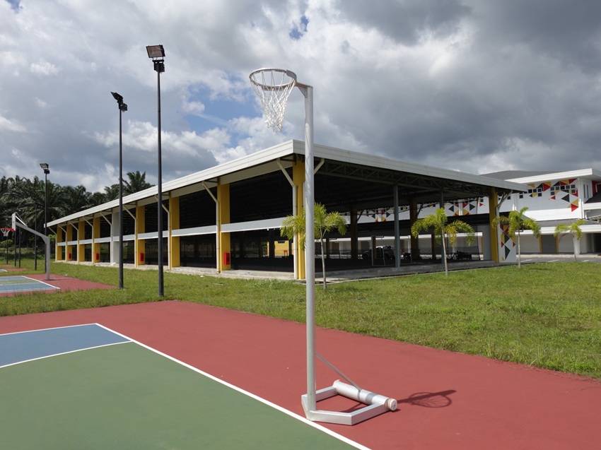 Aluminium Netball Post